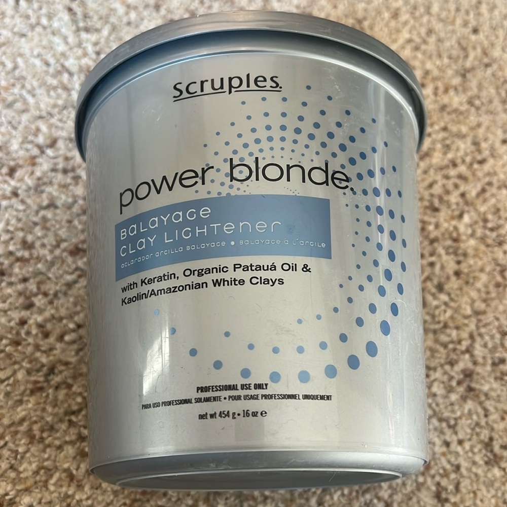 Scruples power blonde balayage clay lightener
